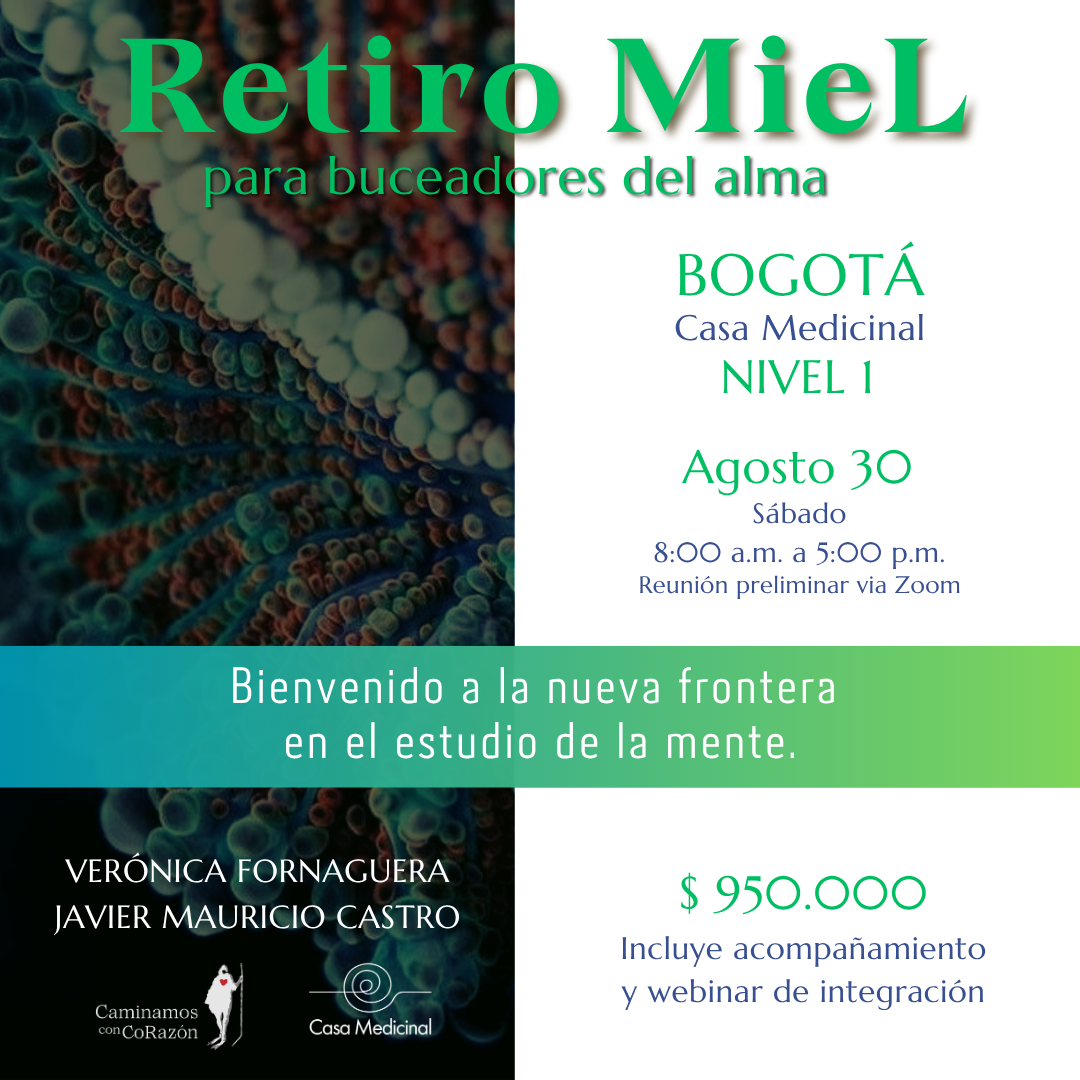 Retiro MieL para buceadores del Alma (Bogotá) - Agosto 30