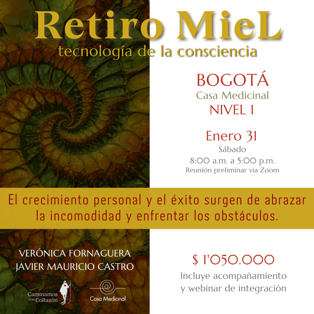 Retiro MieL para buceadores del Alma (Bogotá) - Enero 31