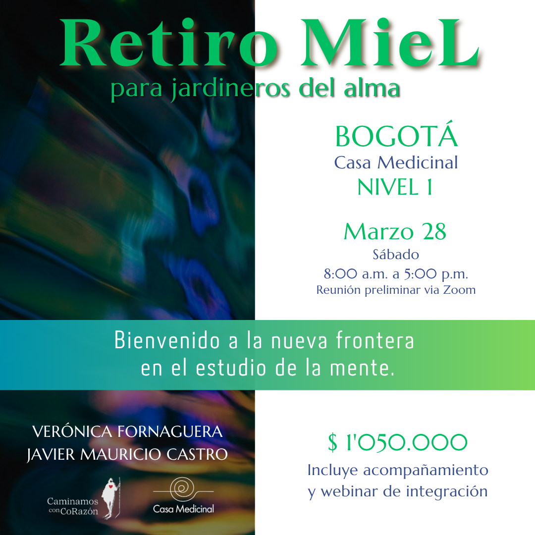 Retiro MieL para buceadores del Alma (Bogotá) - Marzo 28