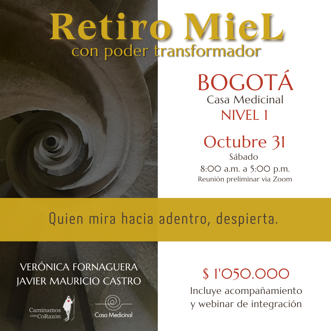 Retiro MieL para buceadores del Alma (Bogotá) - Octubre 31